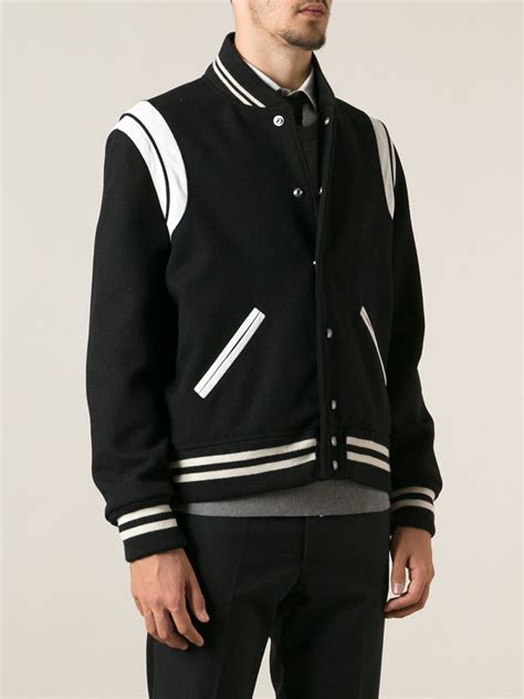 saint laurent teddy jacket men.